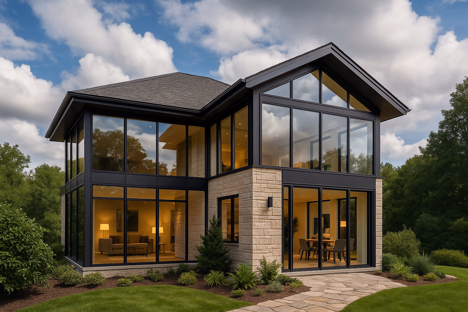 Остекление домов